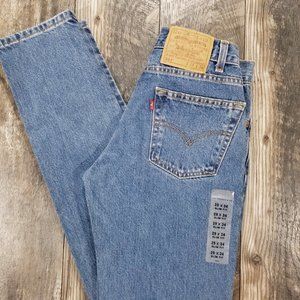 Vintage Levis 512 Womens Tapered Leg Slim Fit Mom